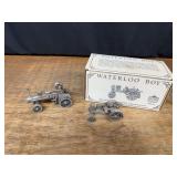1/43 Rumely Steam Engine + Waterloo Boy Pewter SC