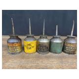 (5) Oil Cans