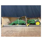 (2) 1/16 John Deere 70 + 12A Combine NIB Ertl