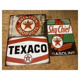 (3) Texaco SST Signs
