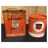 (2) Phillips 66 Dry Cleaner + Lubricants Cans
