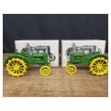 (2) 1/16 John Deere C 1993 Two Cylinder NIB Ertl