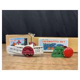 (4) Cast Iron Toys