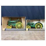 (2) 1/16 John Deere G + BR NIB Ertl