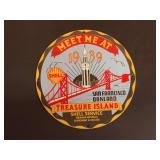 Shell 1939 Treasure Island SSP Sign