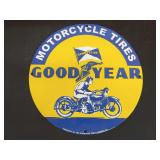 Goodyear Motorcycle Tires SSP Sign