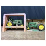 (2) 1/16 John Deere A NIB Ertl