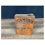 Diamond Motor Oil Can