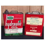 (2) Farm-Oyl + Bright Tractor Oil Cans