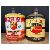 (2) Imperial Oil Cans