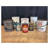 (8) Oil Cans