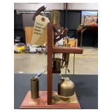 Sussex Steam Co. England Wooden and Brass Beam Engine Model
