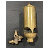Lunkenheimer Brass Steam Whistle with Automatic Valve