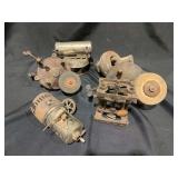 Assorted Cast Iron and Metal Workshop and Shop Tool Parts Lot