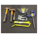 Assorted Hand Tool Lot Including Performax Wrenches and Irwin Clamp