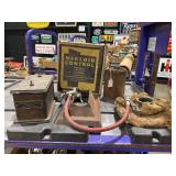 Knoblock-Heideman Wooden Spark Coil Igniter and Mercoid Control Switch