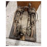 Model Steam Engine on Base