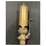 Buckeye Brass Works Dayton Ohio Steam Whistle with Lever