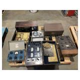 Assorted Collection of Industrial Electronic Testing Equipment, Analyzers, and Meters