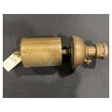 Large Brass Steam Whistle Measuring 19 Inches