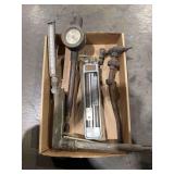 Assorted Industrial Instruments Lot Featuring Hays Vernier Draft Gage, Palmer, and Moeller Gauges