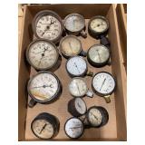 Assorted Pressure and Water Gauges Lot