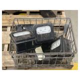 Assorted Westinghouse Electrical Panel Meters Amperes and Kilovars