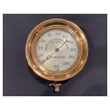 Great Lakes Engineering Works Brass Ashcroft Receiver Pressure Gauge