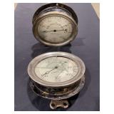 Vilter Manufacturing Co. Ammonia Pressure and Vacuum Gauges, Set of Two