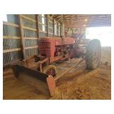 Farmall M with Servis Blade