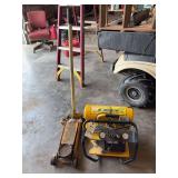 Air Compressor And Floor Jack
