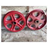 Farmall Letter Series Front Cast Iron Wheels