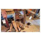 Rolling Fairbanks Platform Scale and Wooden Legs