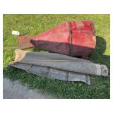 McCormick Deering Hammer Mill Tank and Binder Canvas