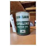 Sinclair Opaline Oil Can