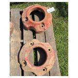 (2) International Harvester Wheel Weights