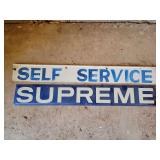 (2) Gas and Oil Signs