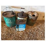 (4) Cities Service Cans