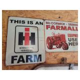 Reproduction International Harvester Signs