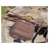 Dirt Scoop and Electric Fence Posts