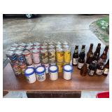 Tote Of Miscellaneous Beer Cans
