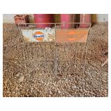 (2) Gulf Oil Can Display Racks