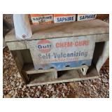 Gulf Tire and Tube Repair Kit Display