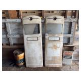 (2) Gas Pump Faces