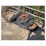 (5) Plow Tail Wheels