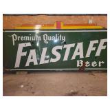 Falstaff Beer Porcelain Neon Sign