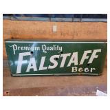 Falstaff Beer Porcelain Neon Sign