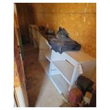 Two Wooden Shelves and Electric Motor