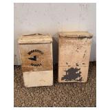 (2) Windshield Service Wall Mount Boxes
