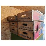 (6) Pepsi Crates